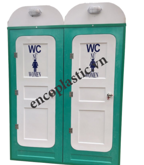 Nhà vệ sinh di động - Thùng Rác Enco - Công Ty Cổ Phần Sản Xuất Thiết Bị Môi Trường Đô Thị Enco